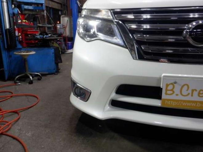 セレナ2.0 ハイウェイスター 4WD　本州仕入・後期型・ナビ・TV・B/T・Bカメラ・両側電動・インテリキー・プッシュスタート・アイドリングストップ・LEDヘッドライト・クルコン・ETC・ 2000