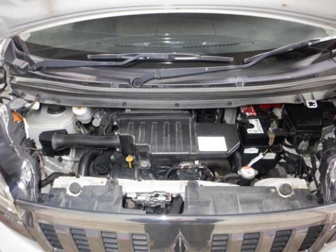 eKスペースカスタム T 4WD　ナビ・TV・Bカメラ・B/T・両側電動・ターボ・スマートキー・プッシュスタート・純正エンスタ・HID・ベンチシート・フォグランプ・リア席サンシェード・シートヒーター・寒冷地仕様 660