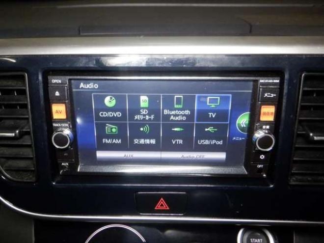 eKスペースカスタム T 4WD　ナビ・TV・Bカメラ・B/T・両側電動・ターボ・スマートキー・プッシュスタート・純正エンスタ・HID・ベンチシート・フォグランプ・リア席サンシェード・シートヒーター・寒冷地仕様 660