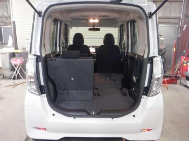 eKスペースカスタム T 4WD　ナビ・TV・Bカメラ・B/T・両側電動・ターボ・スマートキー・プッシュスタート・純正エンスタ・HID・ベンチシート・フォグランプ・リア席サンシェード・シートヒーター・寒冷地仕様 660