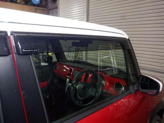 ハスラーJスタイル 4WD　ナビ・TV・Bカメラ・B/T・レーダーブレーキ・オープンカントリーR/Tタイヤ・シートヒーター・スマートキー・プッシュスタート・社外エンスタ・LEDフォグランプ・Aストップ・ツートンカラー・HID・オートライト 660