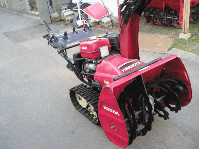 除雪機ホンダ　１１馬力除雪機　ＨＳＳ－1170 　オーガ上下ハンド式　電動シューター上下左右　点検済み　即使用可