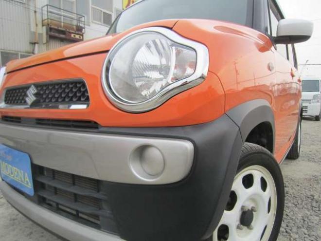 ハスラーG 4WD　2トーンルーフ 道外仕入れ 5速MT 4WD アイドリングストップ シートヒーターキーレス HID ドアバイザー プライバシーガラス 1年間走行無制限保証付 660