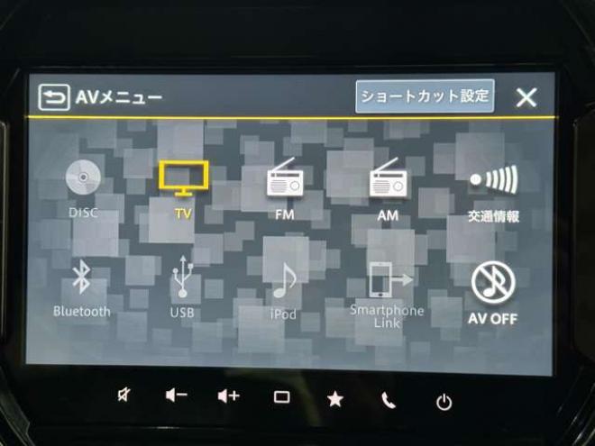 ハスラーハイブリッド Xターボ 4WD　ナビ　TV　Bluetooth　アラウンドビューモニター 660