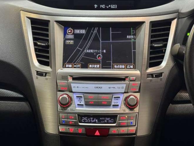 レガシィワゴン2.5 GT Sパッケージ 4WD　HDDナビ　Bluetooth　Bカメラ 2500