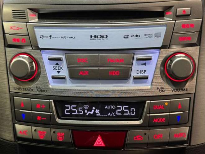 レガシィワゴン2.5 GT Sパッケージ 4WD　HDDナビ　Bluetooth　Bカメラ 2500