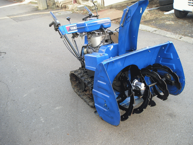 除雪機ヤマハ　８馬力除雪機　ＹＳＭ－870　点検済み　即使用可