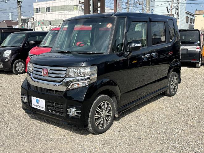 N-BOX660カスタムGターボパッケージ 4WD　ローンが不安な方＜優遇ローン＞1年保証　両側パワースライドア　ターボ車 4WD 660 5Dr
