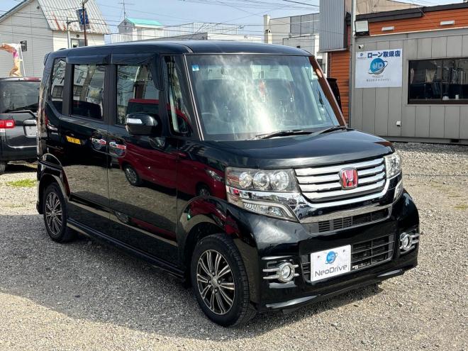 N-BOX660カスタムGターボパッケージ 4WD　ローンが不安な方＜優遇ローン＞1年保証　両側パワースライドア　ターボ車 4WD 660 5Dr