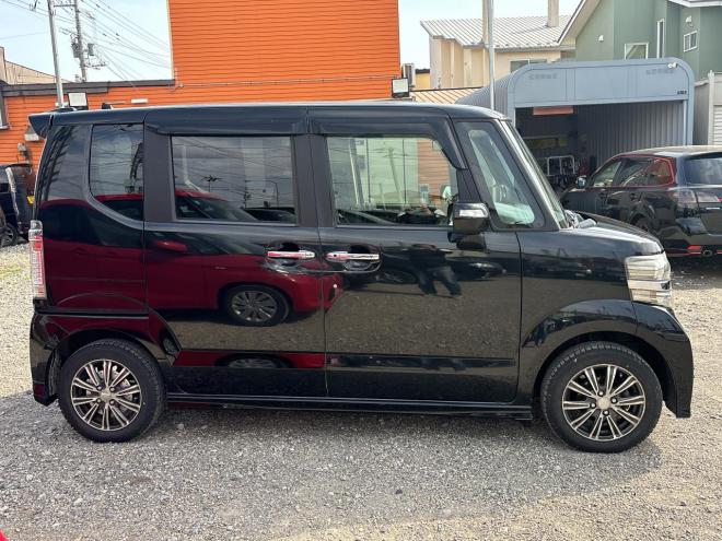 N-BOX660カスタムGターボパッケージ 4WD　ローンが不安な方＜優遇ローン＞1年保証　両側パワースライドア　ターボ車 4WD 660 5Dr