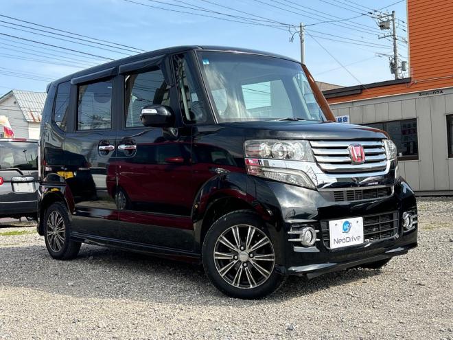 N-BOX660カスタムGターボパッケージ 4WD　ローンが不安な方＜優遇ローン＞1年保証　両側パワースライドア　ターボ車 4WD 660 5Dr
