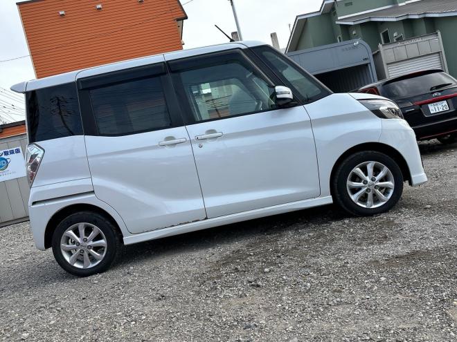 デイズルークス660ハイウェイスターX 4WD　ローンが不安な方＜優遇ローン＞1年保証　寒冷地仕様  片側Pスライドドア