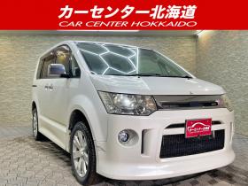 デリカ　2.4ローデストGパワーパッケージ 4WD 5年保証 スマキー 両側パワスラ ナビTV Bカメ ETC 寒冷地仕様 禁煙