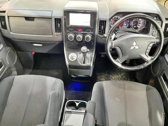 デリカ2.4ローデストGパワーパッケージ 4WD 5年保証 スマキー 両側パワスラ ナビTV Bカメ ETC 寒冷地仕様 禁煙