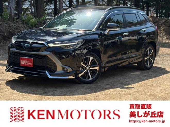 カローラクロス1.8 ハイブリッド Z E-Four 4WD　モデリスタエアロ　電動シート　電動リアゲート　バックカメラ　ETC　フルセグTV　パワステ　パワーウィンドウ　ABS　クルーズコントロール　アルミホイール　盗難防止装置　横滑り防止装置　ルーフレール 1800