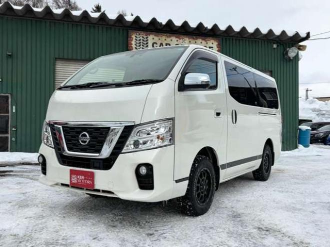 キャラバンNV350 2.5 プレミアムGX ロングボディ ディーゼルターボ 4WD　バックカメラ　エアコン　ドライブレコーダー　ETC　パワステ　パワーウィンドウ　スマートキー　キーレス　片側スライドドア 2500