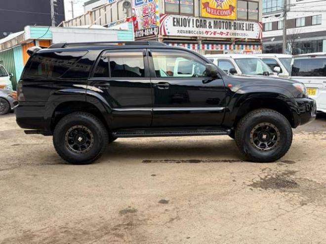 ハイラックスサーフ2.7 SSR-X リミテッド 4WD　社外アルミホイール　リフトアップ　社外ナビ　バックカメラ　ETC　寒冷地仕様　ABS　キーレスエントリー　パワステ　パワーウィンドウ　盗難防止装置　エアコン　ルーフレール 2700