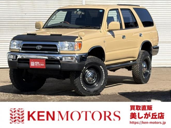 ハイラックスサーフ2.7 SSR-V ワイドボディ 4WD　US仕様　リフトアップ　全塗装済　社外ナビ　パワステ　パワーウィンドウ　ETC　バックカメラ　アルミホイール　ルーフレール　キーレスエントリー　ABS　エアコン 2700