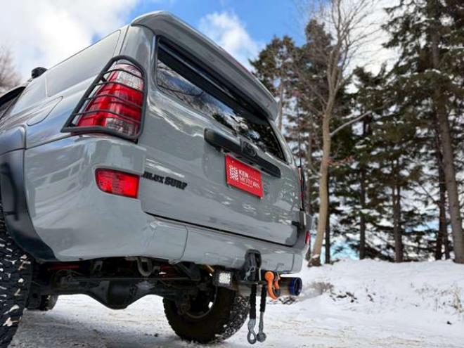 ハイラックスサーフ2.7 SSR-X アメリカンバージョン 4WD　社外ナビ　バックカメラ　リフトアップ　社外アルミ　エアコン　社外ETC　グリルガード　グッドリッチマフラー　LEDライト　全塗装済　パワーウィンドウ　パワステ　キーレス　ダッシュマット　タープ 2700