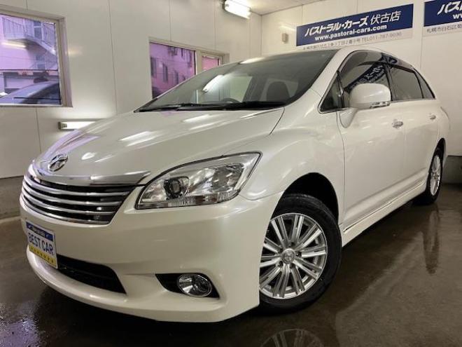 マークXジオエアリエル　本州仕入　ワンオーナー　寒冷地仕様　禁煙車　社外１６インチＡＷ　純正１６ＡＷ＋スタッドレスタイヤ付　純正ナビ　地デジ　Ｂｌｕｅｔｏｏｔｈオーディオ　ＨＩＤヘッドライト　横滑り防止装置　ＥＴＣ 4WD 2400 5Dr