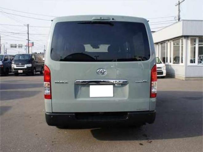 ハイエースバン2.8 スーパーGL ロング ディーゼルターボ 4WD　アースカラーPKG　アーバンカーキ　　両側パワースライドドア　デジタルインナーミラー　全方位カメラ　バックカメラ　寒冷地仕様　LEDヘッドライト　415コブラフラットベッドキット 登録済未使用車 2800