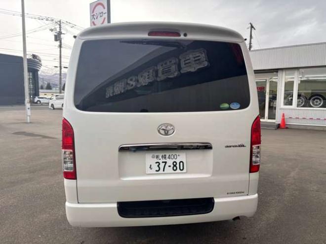 レジアスエース2.8 スーパーGL ダークプライムII ロングボディ ディーゼルターボ 4WD　415COBRA　クリーンルック3フロントスポイラー　ステージ2ルーフスポイラー　バッドラッカーIII17インチAW　ヨコハマPARADA215/60R17　両側パワースライドドア　ETC 2800