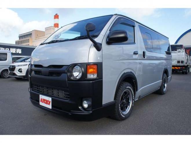 レジアスエース2.8 スーパーGL ロングボディ ディーゼルターボ 4WD　415COBRA丸目キット&CL3フロントリップ&ステージIリアスポ　415SAFARIオーバーフェンダー　ESSEXステラ16インチAW　TOYOオープンカントリーR/T　415COBRAベッドキット　寒冷地仕様　純正ETC 新品シートカバー 2800