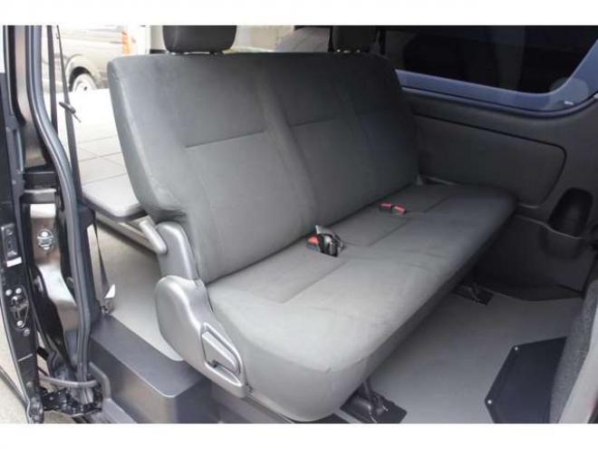 ハイエースバン2.8ダークプライム マルチロールトランスポータータイプIIロング ディーゼルターボ4WD　モデリスタフルエアロ・415COBRAバッドラッカー18インチAW・純正SDナビTV・Bカメラ・両側パワスラ・LEDライト・スマキー・AC100V・ベッドキット・エンスタ 2800