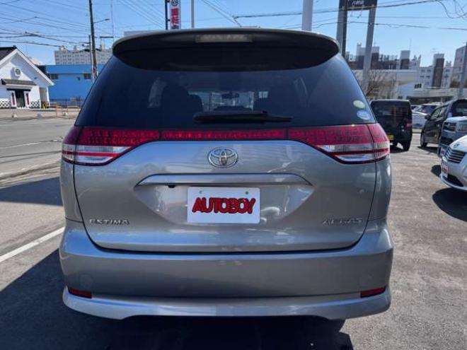 エスティマ2.4 アエラス 4WD　スマートキー・プッシュスタート・HDDナビ・フルセグTV・バックカメラ・ETC・ワイパーデアイサー・キセノンヘッドライト・リアエアコン・電動格納ミラー・両側スライドドア 2400