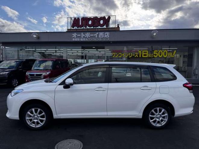 カローラフィールダー1.5 X  ビジネスパッケージ 4WD　キーレス・メモリーナビ・Bluetooth・横滑り防止・ワイパーデザイアー・ETC 1500