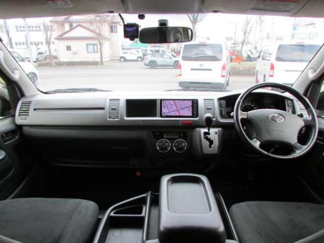 ハイエースバン2.7 スーパーGL プライムセレクション ワイド ロング ミドルルーフ 4WD　社外ナビ/フルセグTV/バックカメラ/LEDヘッドライト・フォグ/ETC/ドライブレコーダー 2700