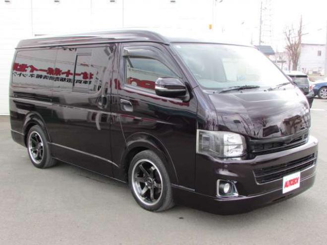 ハイエースバン2.7 スーパーGL プライムセレクション ワイド ロング ミドルルーフ 4WD　社外ナビ/フルセグTV/バックカメラ/LEDヘッドライト・フォグ/ETC/ドライブレコーダー 2700