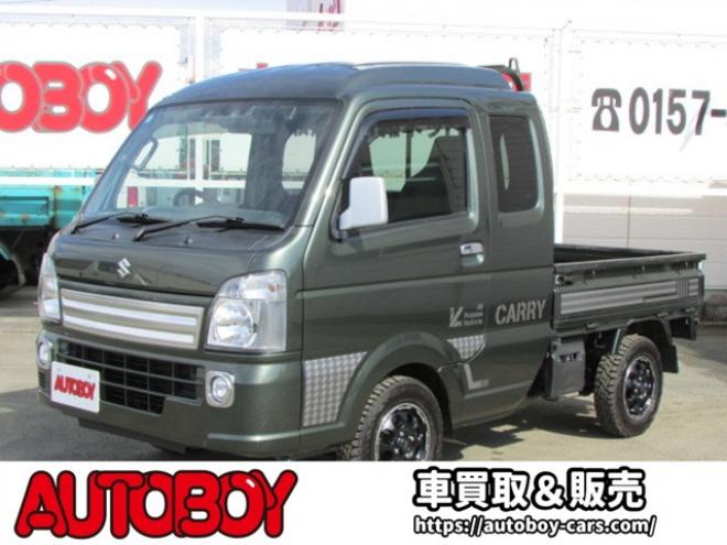 キャリースーパーキャリイ X 3方開 4WD　純正ナビ　フルセグ　バックカメラ　キーレス　マッドクロスAW　オープンカントリー 660