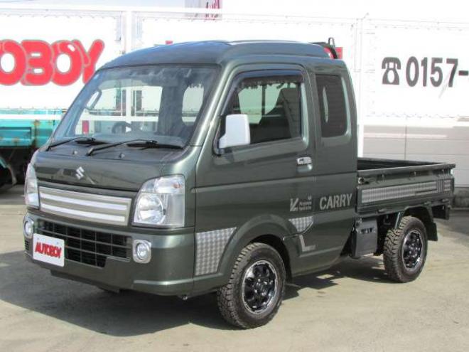 キャリースーパーキャリイ X 3方開 4WD　純正ナビ　フルセグ　バックカメラ　キーレス　マッドクロスAW　オープンカントリー 660