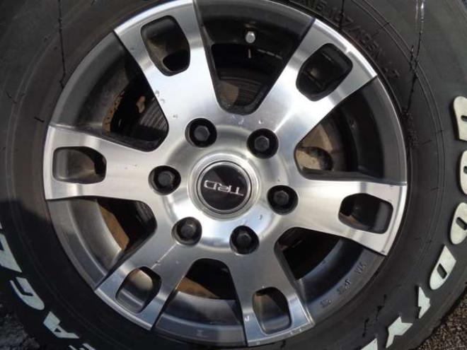 レジアスエース2.8 スーパーGL ダークプライムII ロングボディ ディーゼルターボ 4WD　ワンオーナー　TRDフロントスポイラー　TRD　TF7Aアルミホイール　両側パワースライドドア　リアヒーター　純正ナビ　フルセグ　Bluetooth　レーダーブレーキ　荷室ダウンライト　車線逸脱警報 2800