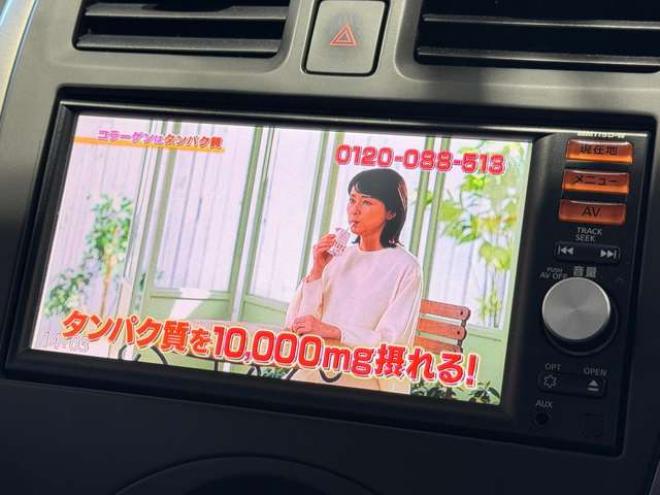 マーチ1.2 G FOUR 4WD　防錆塗装4WDTVナビBカメETC 1200