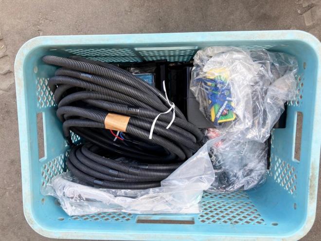 その他新明和　中古　4tワイド格納パワーゲート