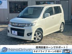 ワゴンR　660スティングレー リミテッド 4WD　ローンが不安な方＜優遇ローン＞1年保証　社外オーディオ　バックカメラ