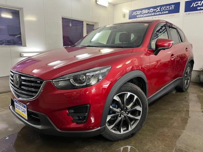 CX-5ＸＤ　Ｌパッケージ　本州仕入　ワンオーナー　寒冷地仕様　禁煙車　サンルーフ　スカイアクティブディーゼルターボ　純正１９インチＡＷ　社外１７ＡＷ＋スタッドレスタイヤ付　ブラインドスポット　レーダークルーズコントロール 4WD 2200 5Dr
