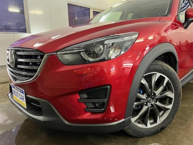 CX-5ＸＤ　Ｌパッケージ　本州仕入　ワンオーナー　寒冷地仕様　禁煙車　サンルーフ　スカイアクティブディーゼルターボ　純正１９インチＡＷ　社外１７ＡＷ＋スタッドレスタイヤ付　ブラインドスポット　レーダークルーズコントロール 4WD 2200 5Dr