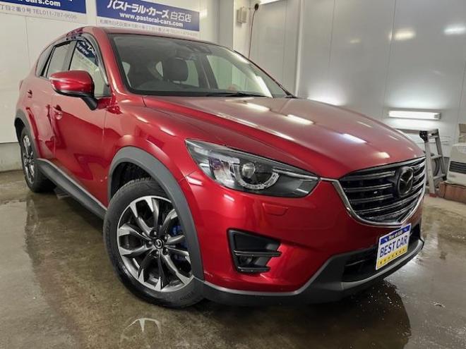 CX-5ＸＤ　Ｌパッケージ　本州仕入　ワンオーナー　寒冷地仕様　禁煙車　サンルーフ　スカイアクティブディーゼルターボ　純正１９インチＡＷ　社外１７ＡＷ＋スタッドレスタイヤ付　ブラインドスポット　レーダークルーズコントロール 4WD 2200 5Dr