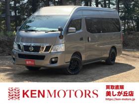 キャラバン　NV350 2.5 DX スーパーロングボディ ハイルーフ ディーゼルターボ 4WD　運転席レカロシート　ETC　社外ハンドル　社外ナビ　バックカメラ　パワステ　パワーウィンドウ　ABS　キーレスエントリー　エアコン 2500