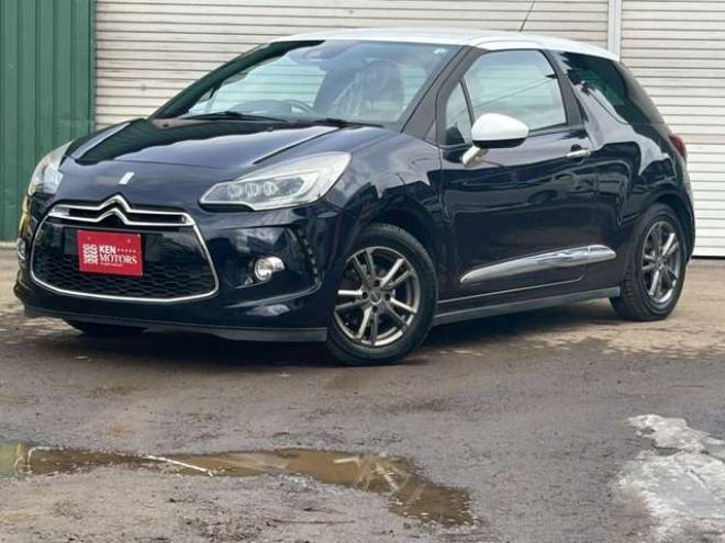 シトロエンDS3 シック　ETC　エアコン・クーラー　パワステ　パワーウィンドウ　キーレス　ABS 運転席エアバッグ　助手席エアバッグ　サイドエアバッグ　横滑り防止装置　社外ナビ　MTモード付 正規輸入車 2WD 1200