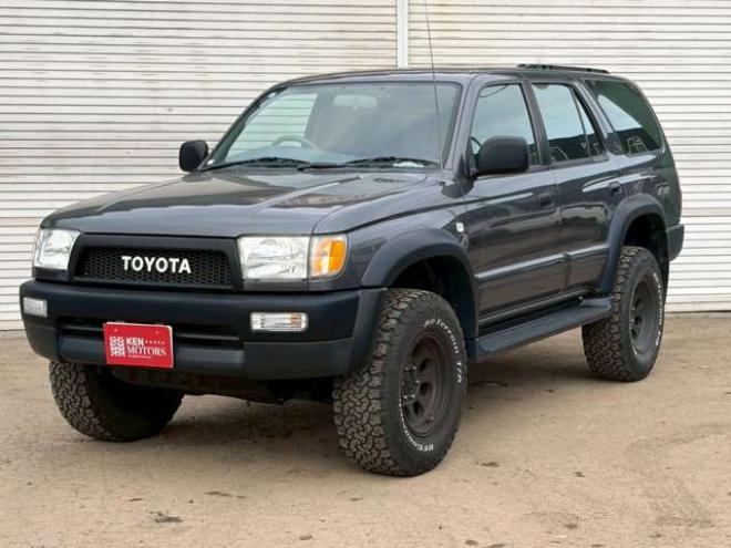 ハイラックスサーフ2.7 SSR-X Vセレクション 4WD　社外ナビ　バックカメラ　社外アルミホイール　エアコン　リフトアップ　パワステ　パワーウィンドウ　キーレスエントリー　ETC　ABS　ルーフレール 2700