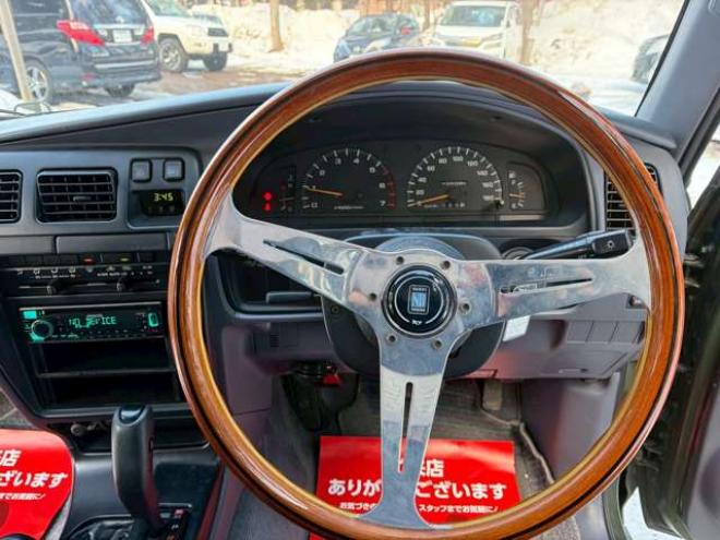 ハイラックスサーフ2.7 SSR-X ワイドボディ 4WD　全塗装済グリーン　リフトアップ　ETC　社外オーディオ　パワステ　パワーウィンドウ　純正アルミホイール　ABS　キーレス　ルーフレール 2700