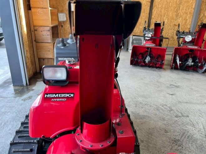 除雪機ホンダ　HSM1390i！ハイブリッド！左右旋回レバー！