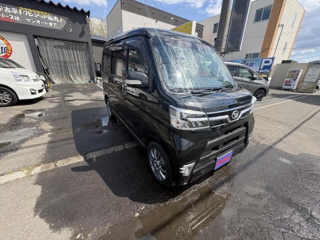 アトレーATRAI WAGON 4WD CUSTOM RS-LTD寒冷地仕様　パワースライドドア　ＶＳＣ　ブレーキアシスト　アイドリングSTOP ブルートゥースフルセグナビ　バックカメラ　純正LED　エンスタ　フォグランプ　ETC 夏タイヤ新品　全磨　エンジンオイル交換ATF交換 4WD 660 5Dr