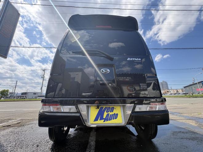 アトレーATRAI WAGON 4WD CUSTOM RS-LTD寒冷地仕様　パワースライドドア　ＶＳＣ　ブレーキアシスト　アイドリングSTOP ブルートゥースフルセグナビ　バックカメラ　純正LED　エンスタ　フォグランプ　ETC 夏タイヤ新品　全磨　エンジンオイル交換ATF交換 4WD 660 5Dr