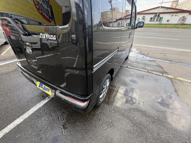 アトレーATRAI WAGON 4WD CUSTOM RS-LTD寒冷地仕様　パワースライドドア　ＶＳＣ　ブレーキアシスト　アイドリングSTOP ブルートゥースフルセグナビ　バックカメラ　純正LED　エンスタ　フォグランプ　ETC 夏タイヤ新品　全磨　エンジンオイル交換ATF交換 4WD 660 5Dr