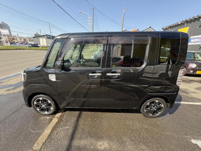 ウェイクWAKE 4WD G-SA TURBO寒冷地仕様　両側パワースライドドア　ブレーキアシスト　VSC　LEDヘッド　エンスタ　ブルートゥースフルセグナビ　シートヒーター　ETC　バイザー　フォグ　スタットレス　　エンジンオイル交換　オイルエレメント交換 4WD 660 ５Dr